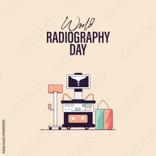 radiography day poster template