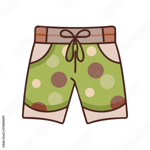 Swim Shorts Icon for Web and Graphic Design