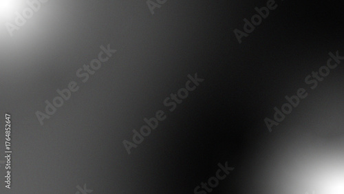 Old retro vintage grayscale abstract background. Black white gray ombre gradient with soft blur, faded vignette, film grain texture, and subtle light glow. Minimal classic 90s aesthetic faded tone 