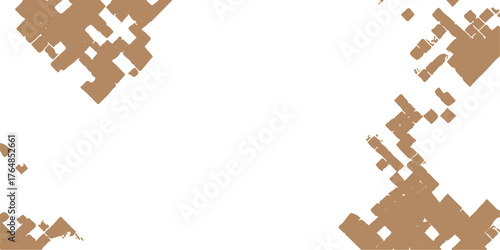 Abstract background with place for text, a vector illustration for a business concept or web design, featuring a puzzle pattern of square elements and an arrow symbol