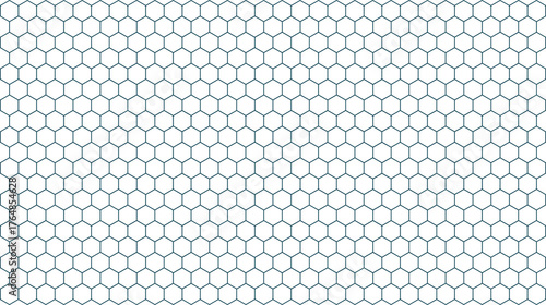 Hexagon pattern geometric structure featuring a repeating honeycomb grid layout isolated on a clean transparent background for design usage.