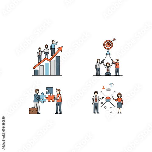 Teamwork and Collaboration - Achieving Goals Together.
