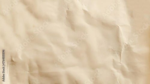 crumpled paper for texture or abstract background .