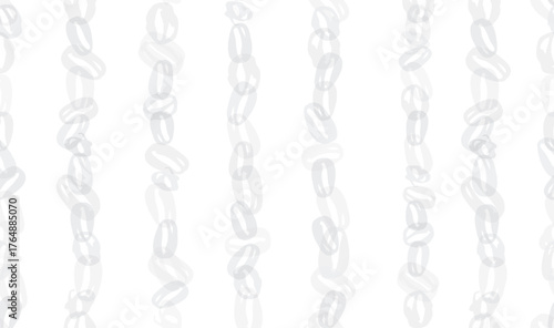 Seamless watercolor geometric texture. Pattern with  brush strokes drawn bubbles. Stylish gentle linework white striped texture