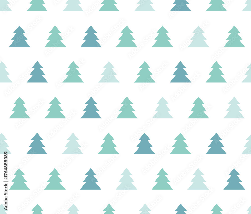 Obraz premium Holiday seamless pattern. Christmas icon ornament. Winter decorative texture