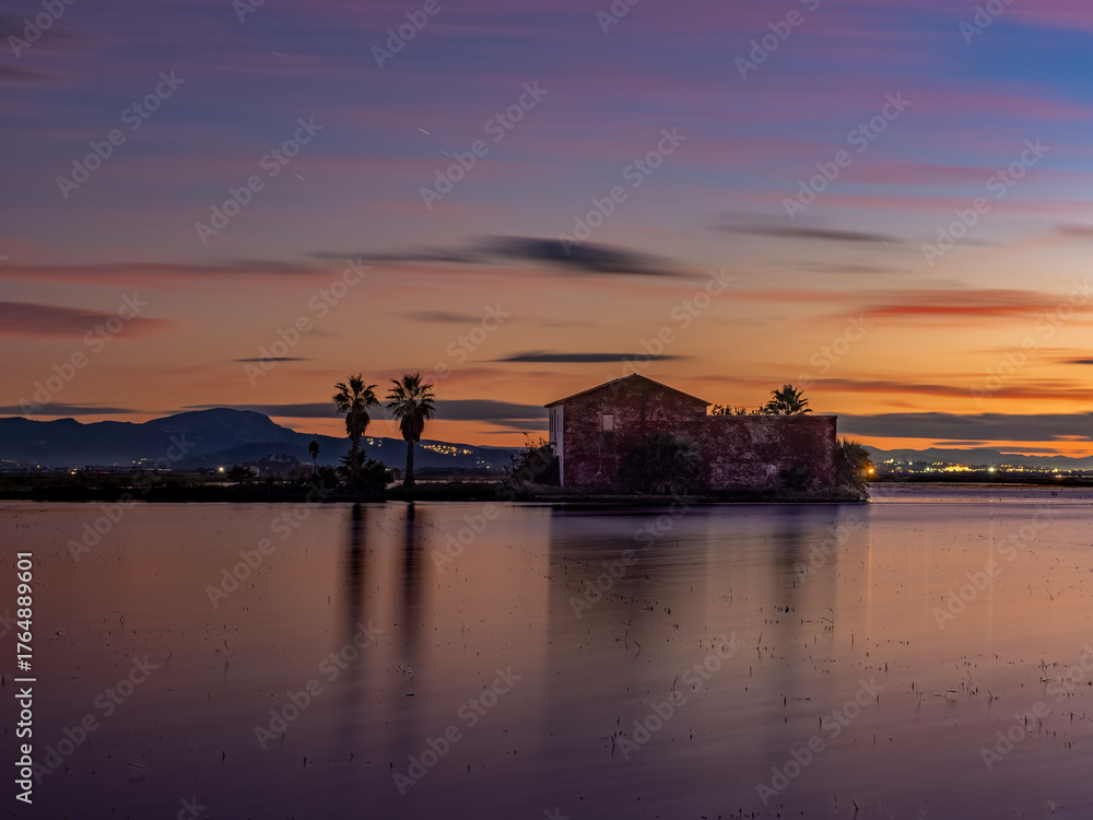 Naklejka premium Albufera Natural Park in Valencia (Spain)