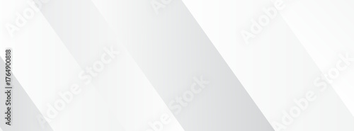 Wide luxury abstract background with silver gradient lines triangle arrows and shadows. Modern light silver color wide metallic banner with angles. Futuristic geometric vector abstract backdrop.