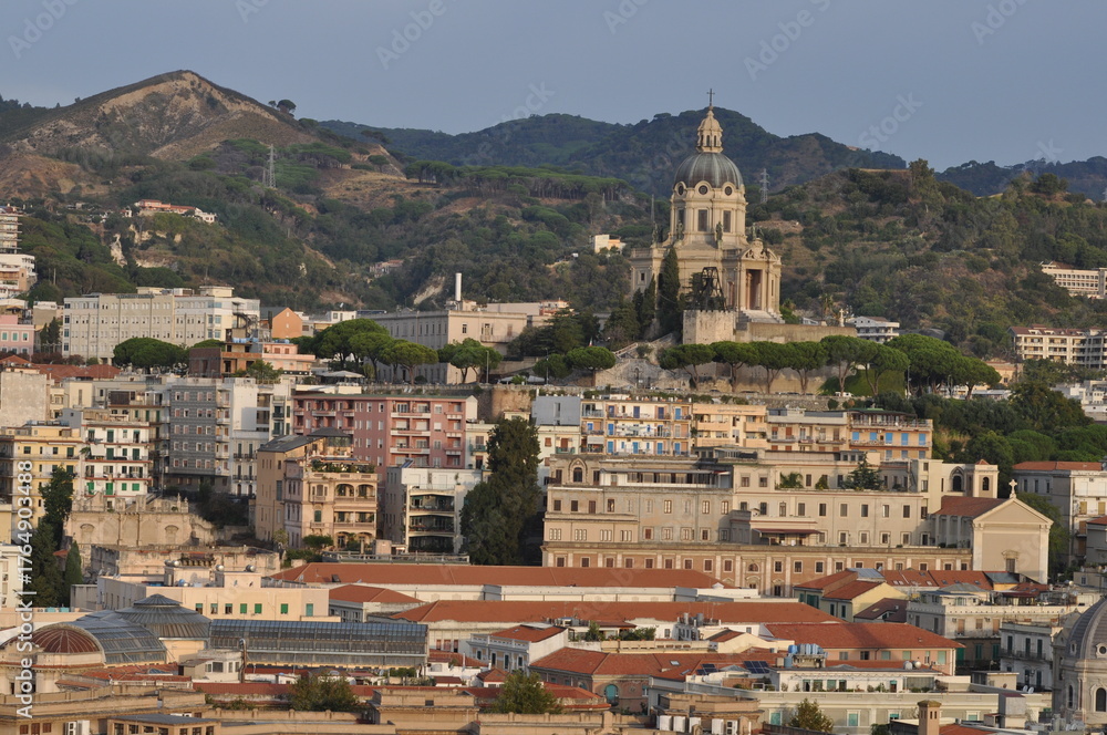 Fototapeta premium Beautiful view of Messina old city, Sicily, Italy