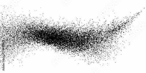 흑백 점묘 기법으로 표현된 추상적인 벡터 이미지로, 예술적인 감각과 창의적인 디자인을 담아낸 작품입니다.