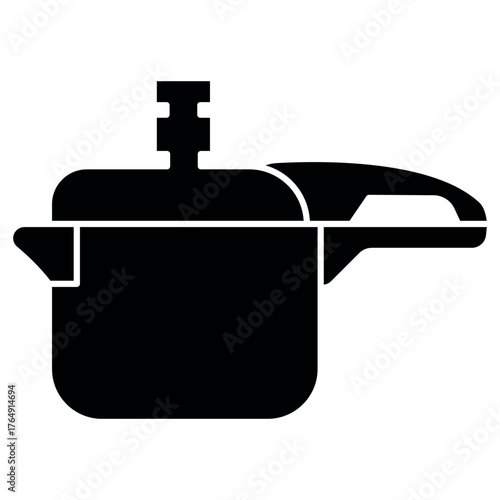 Pressure Cooker Vector Icon – Cooking Equipment Symbol