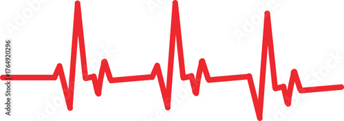 heartbeat icon on isolated transparent background. heart beat pulse symbol. cardiogram heart . heartbeat
