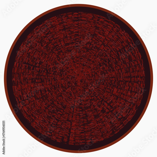 round art  modern design, tones, patterns, beautiful, creative. unique, contemporary, digital sublimation, porcelain plate with natural vintage textured design in asian style. design pattern 