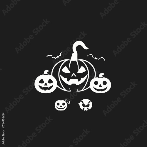 A simple black silhouette of a leaf with visible veins, isolated on a white background.