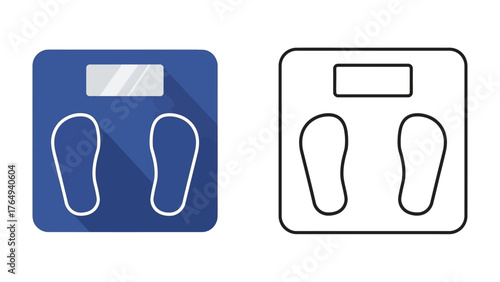 Digital Scale: Illustrating a digital scale, designed to offer a modern and precise approach to weight monitoring, representing a commitment to health and wellness.