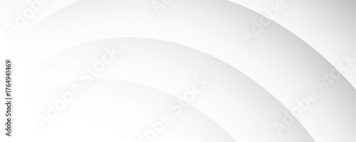 Curved grey arc light background