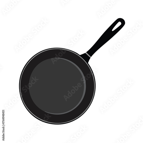 Pan vector icon on white background.