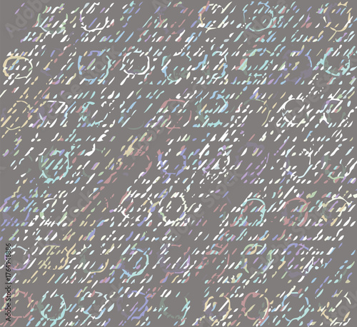 Plaid check patten in amber, grey, gray cream beige , sand and pale earthly tones . Modern vintage effect fabric texture print design for carpet, rug, flooring, blanket digital or weaving pattern