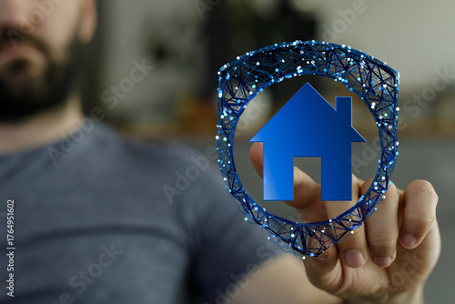 Conceptual image of house w...