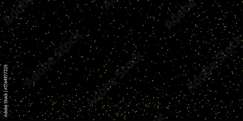 Scattered light streaks and squares on a dark background creating an abstract visual pattern design.	