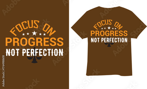 Motivational typhography t-shirt design