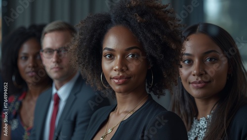 Diverse team business women professionals office corporate leadership success teamwork collaboration on transparent background