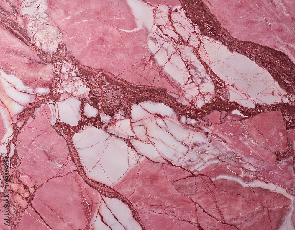 Fototapeta premium pink marble surface with natural veins and elegant texture for interior design