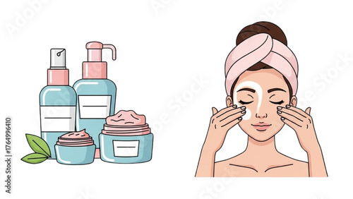 Skincare Routine A Guide to Moisturizers, Cleansers, and Facial Treatments