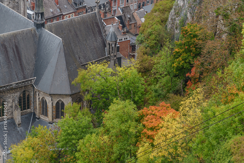 Obraz premium dinant und namur in der belgischen wallonie
