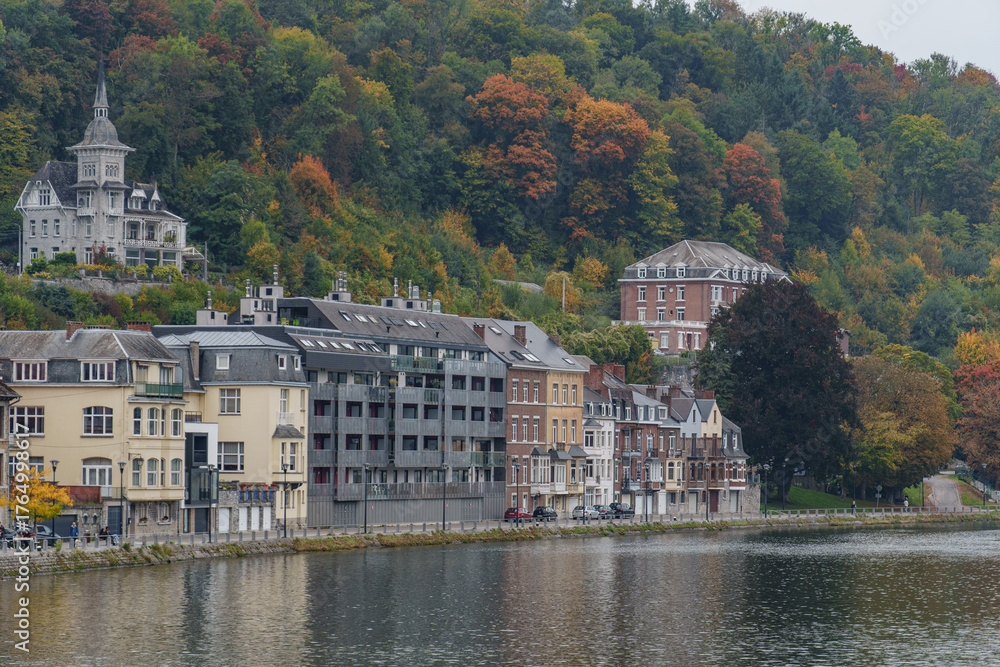 Fototapeta premium dinant und namur in der belgischen wallonie