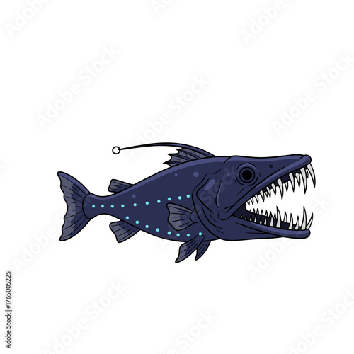 Detailed Deep Sea Fish