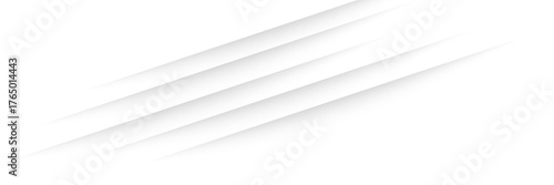 Paper sheet shadow effect. 3D line edge shape. Transparent realistic sheet dividers. Web banner vector drop soft shadows.