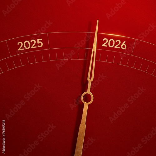 New Year 2026 postcard 