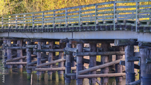 The Bug River near the town of Kryłów. Poland.