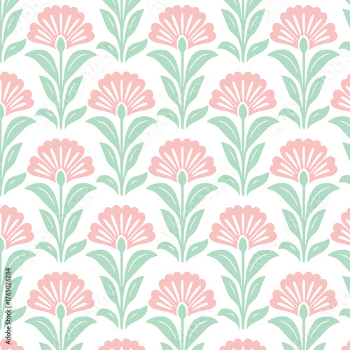 Seamless pattern of Hibiscus flower with combination of pastel color. This Seamless pattern of Hibiscus flower pastel color is suitable for prints, fabrics or sublimation.
