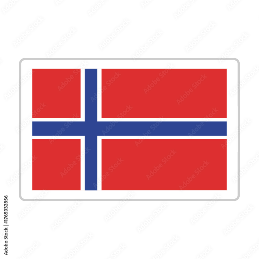 Obraz premium Norway Flag