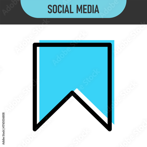 Add to favorite icon set. Heart, star, and bookmark icons set. Minimalist outline and filled styles, for social media apps, web UI, favorite buttons, e-commerce, save, love, and favorite themes