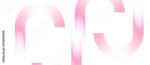 Abstract circle line pattern spin, Abstract gold circle lines on dark background. Geometric stripe line art design. music, science, Ai technology, digital futuristic banner