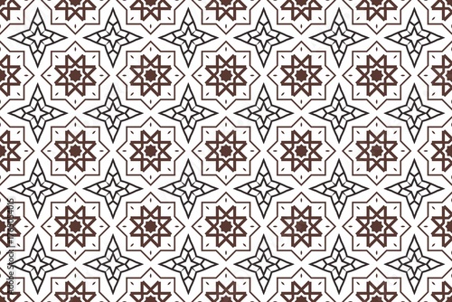 Black seamless vintage floral damask pattern vector illustration for fabric, wallpaper, or textile design