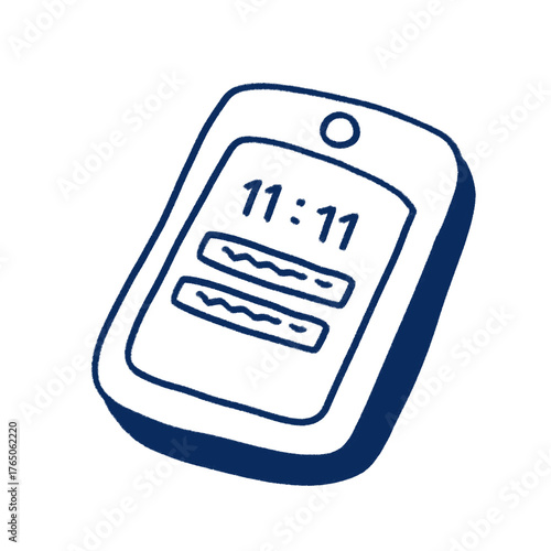 mobile. mobile phone. phone. blue ink. doodle. blue. drawing. telephone.