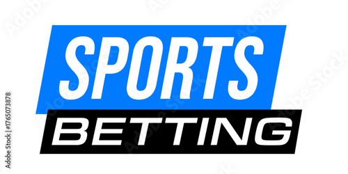 Sports betting sign. Sport Bet banner