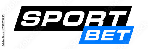 Sport Bet sign. Sports betting banner