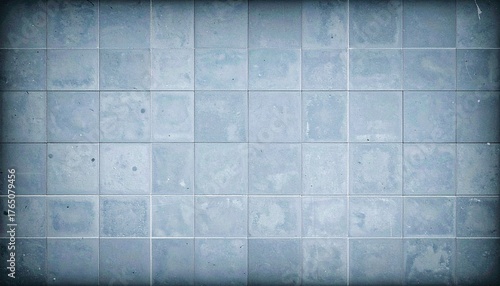 Arrière-plan carrelage gris avec vignettage