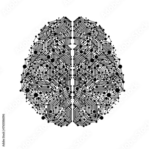 Brain-Shaped Circuitry A Digital Representation of Intelligence and Artificial Neural Networks