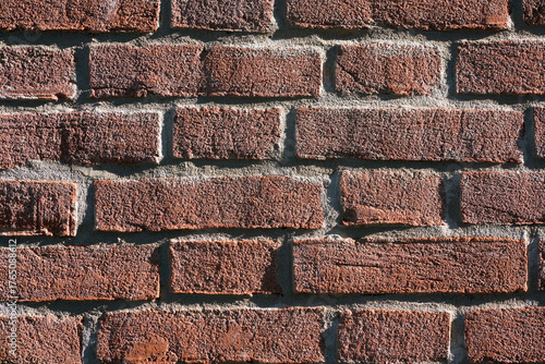 red brick wall