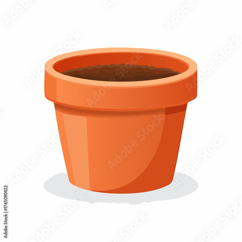 Small terracotta planter
