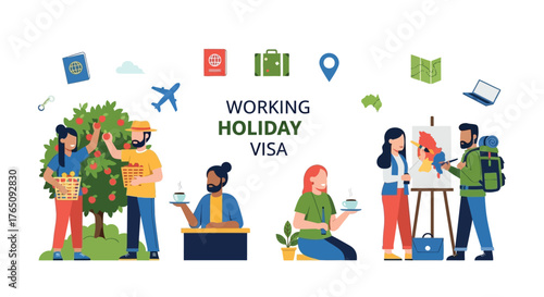 Exploring possibilities: A working holiday visa, cultural immersion and travel adventure