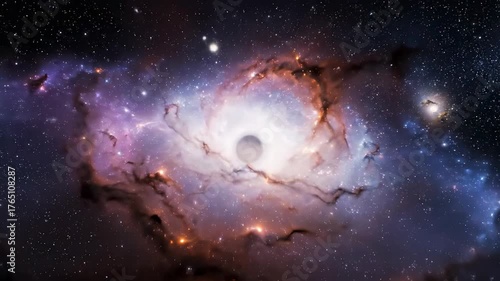 Cosmic Symphony: A mesmerizing display of celestial artistry unfolds, where nebulae swirl, stars ignite, and galaxies spiral.  Capturing the sublime mystery