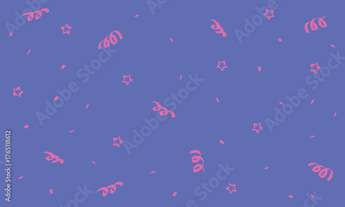 バイカラー　紙吹雪