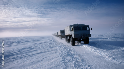 The first successful mechanised traverse of Antarctica by the Commonwealth Trans-Antarctic Expedition (1955-58) led by Sir Edmund Hillary and Dr Vivian Fuchs. Keywords: Antarctica,