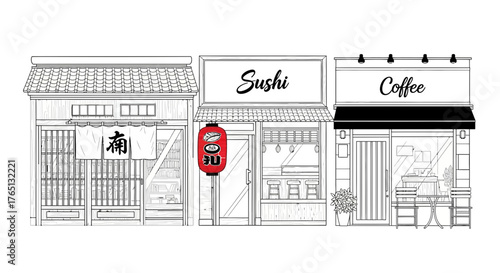 Asian Storefronts